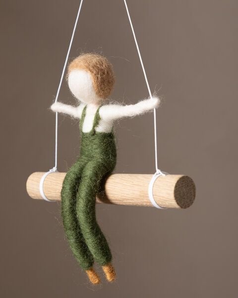 2 Stories Merinowolle Filz Wand Dekor