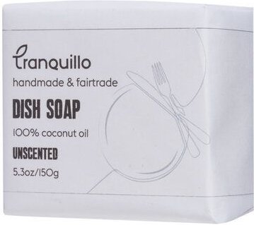 TRANQUILLO Feste Spülseife für die Küche vegan (SEI159, SEI160)