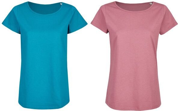 Brandless Basic Bio T-Shirt (ladies) Doublepack GOTS