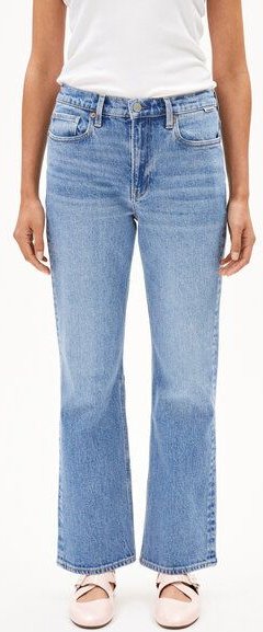 ARMEDANGELS VELAARI Damen Flared Jeans Bio-Baumwoll Mix Comfort Stretch