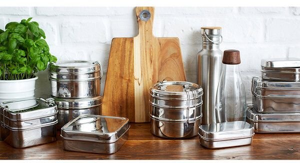 ECO Brotbox Tiffin Swing Edelstahldose dicht