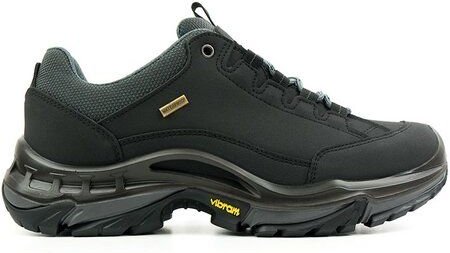 Will's Vegan Shop Wasserdichte Wanderstiefel Schwarz Damen