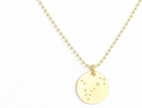 renna deluxe Sternzeichen Kette Gold