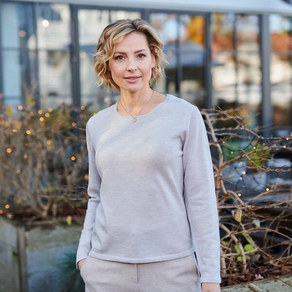 Kokon Zwo Basic Pullover 100% Merinowolle (kbT)