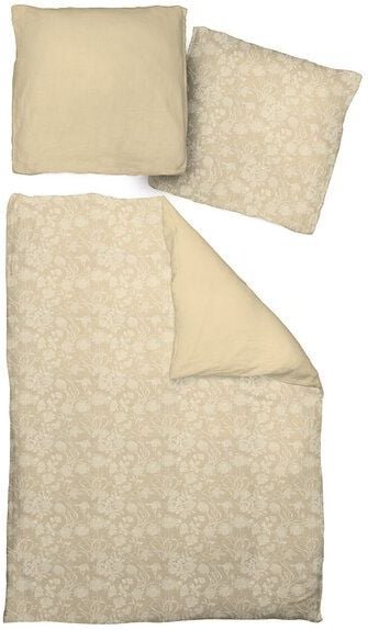 Thumbnail - Nature by Adam Bettwäsche 2tlg aus 100% Bio-Baumwolle - Made in Germany - Flower Cuveé Light