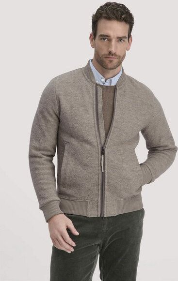 Thumbnail - hessnatur Walk Jacke Relaxed aus reiner Bio-Merinowolle