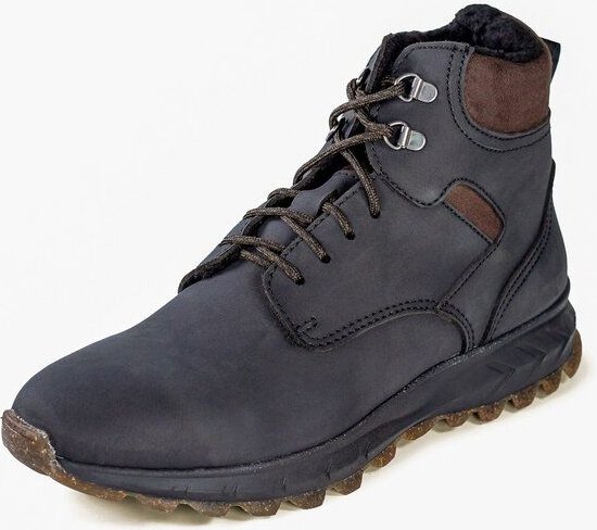 Fairticken Gefütterte vegane Winter Outdoor-Stiefel LOURO Men in Nubuk-Optik