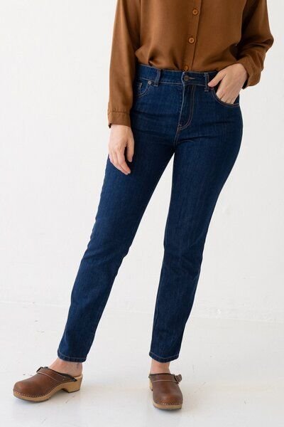 TIRALAHILACHA Heven Denim Dark in Blue