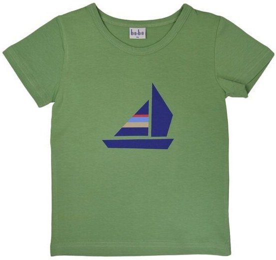 T-Shirt mit Bootprint von baba Kidswear