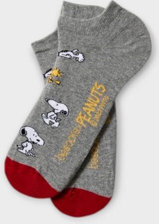 BeSocks Sneaker Socke Bio - SNOOPY