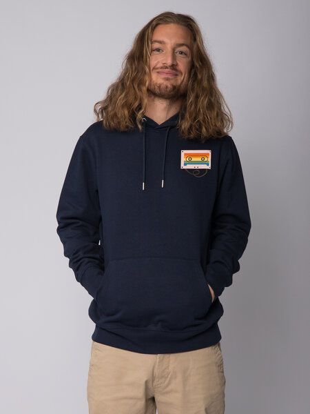 watapparel Hoodie Unisex Rainbow Cassette
