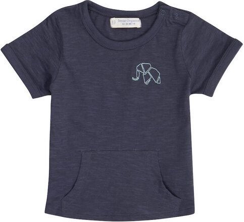 sense-organics Baby Shirt *Elephant* Embroidery GOTS & Fair Trade | Sense Organics