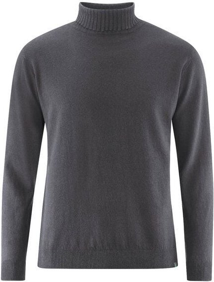 HempAge Herren Rollkragenpullover Hanf Bio Baumwolle