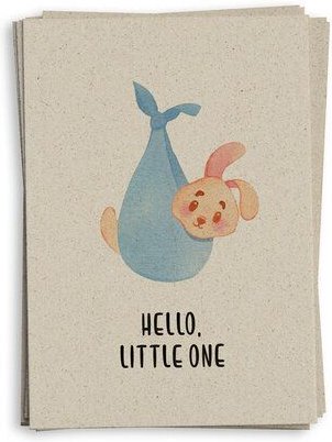 matabooks® A6 Grußkarte/Klappkarte aus nachhaltigem Graspapier