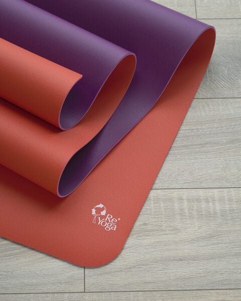ReYoga element GROW 4mm XL - rutschfeste Yogamatte aus 100% Naturkautschuk - extralang