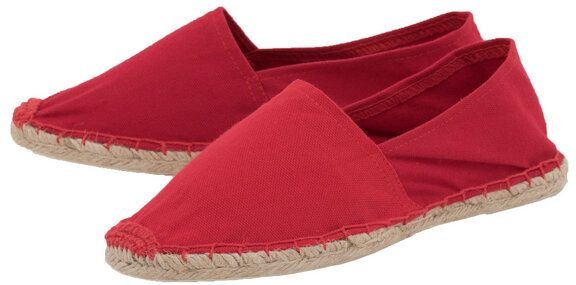 Japanwelt Espadrilles Espadrilles Canvas Unisex Low Top Sommerlatschen Flache Ballerina