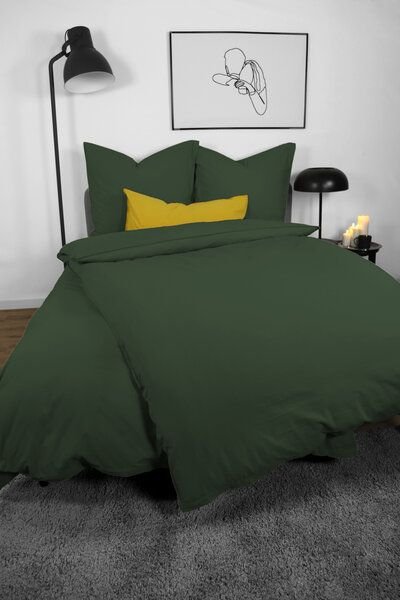 jilda-tex Bettwäsche 100% Bio-Baumwolle 135x200cm / 155x220cm 200x200cm