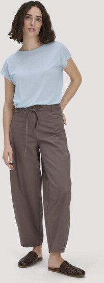 hessnatur Gewebe Hose Barrel Leg aus Bio-Baumwolle mit Elasthan