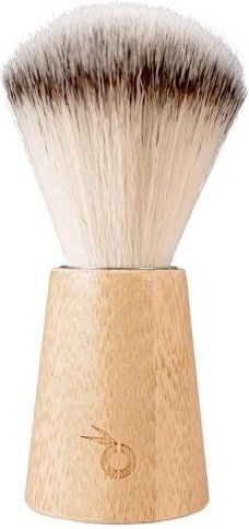 pandoo veganer Rasierpinsel mit Bambusgriff