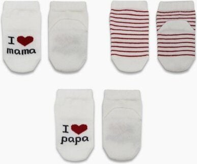 Thumbnail - bistyle Socken 3er-Pack für Babys Neugeborene Baby Kurzsocken Zertifizierte Bio-Baumwolle 0-3 Monate