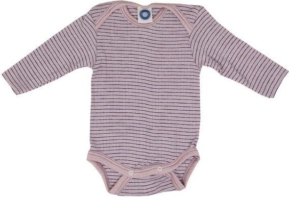 Cosilana Baby-Body Langarm Bio Baumwolle kbT Wolle Seide