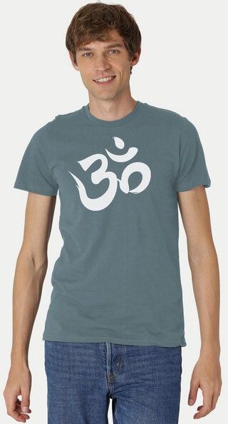 Peaces.bio - handbedruckte Biomode Fit T-Shirt "Om" Herren