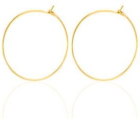 ELEKTROPULLI Feine Creolen in 20mm