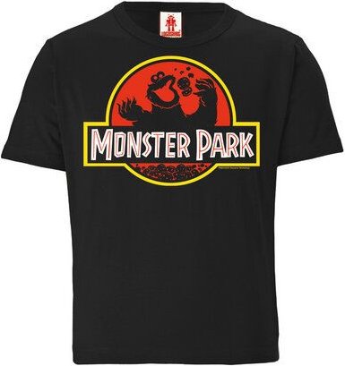 LOGOSH!RT LOGOSHIRT - Sesamstrasse - Krümelmonster - Monster Park - Bio T-Shirt Print - Kinder