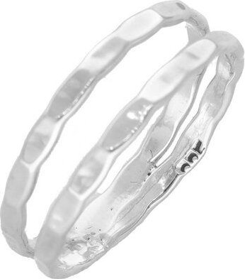 pakilia Silber Ring doppel Fair-Trade und handmade