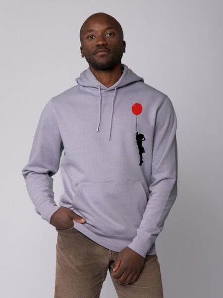 watapparel Hoodie Unisex Mädchen mit Luftballon