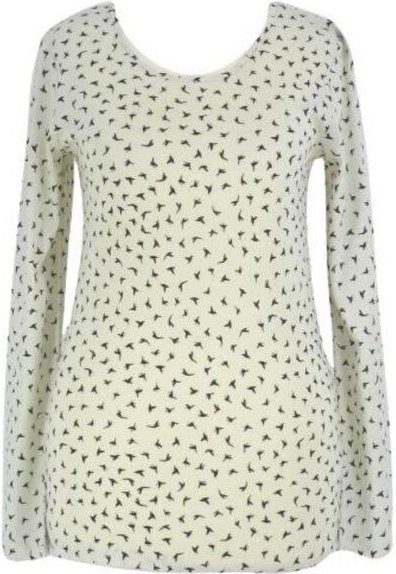 Kokon Zwo Basic Rundhalsshirt Langarm 60% Seide (peacesilk), 40% Baumwolle (kbA)