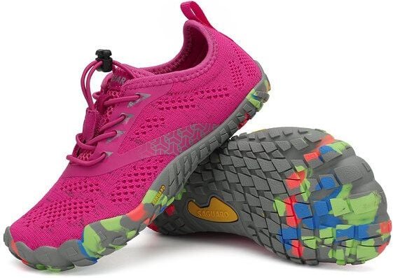 SAGUARO Barfußschuhe vegan Sport-Schuhe Damen Herren Minimalschuhe Laufschuhe