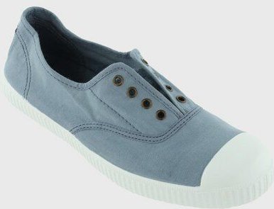 Victoria vegane Erwachsenen-Sneaker – Tintada de Lona, Bio-Baumwolle und Naturgummi
