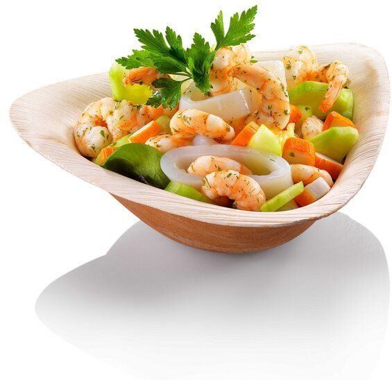 naturesse® 25 Palmblatt Schüsseln 600ml