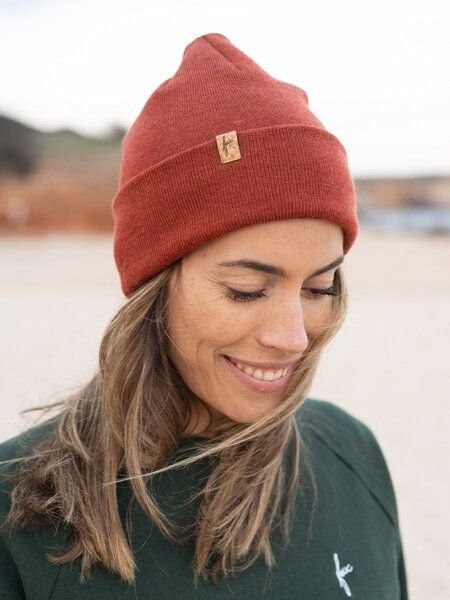 FUXBAU Merino Kork Beanie