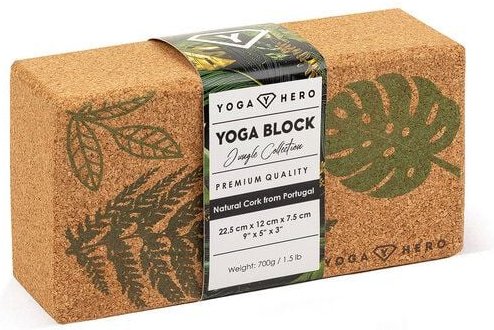 Yoga Hero Yogablock aus Kork