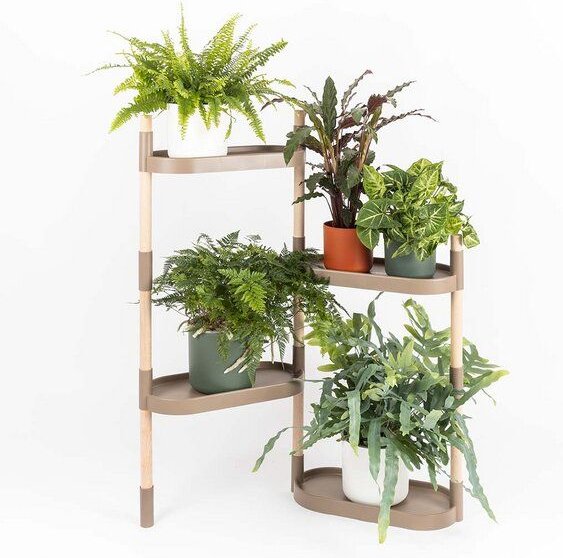 CitySens Blumenregal mit 4 Ablagen