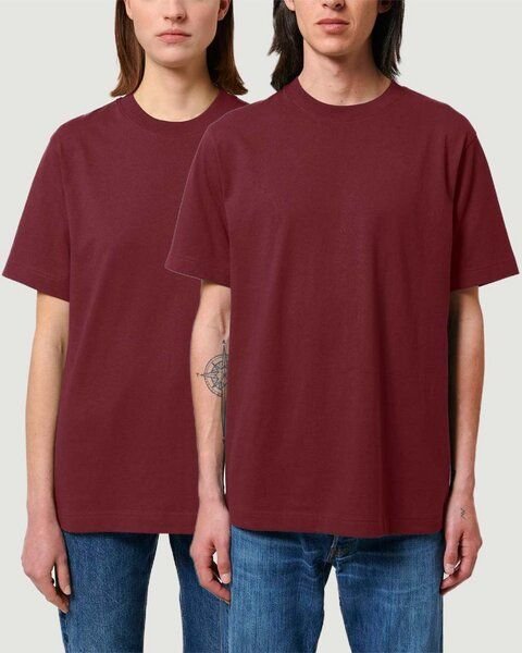 YTWOO Sehr dickes Unisex T-Shirt | 240 g/qm | Top Premium Bio-Baumwolle