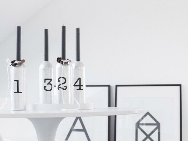 werkvoll by Lena Peter Adventskerzenhalter FIRE neutral Recycling Feuerlöscher