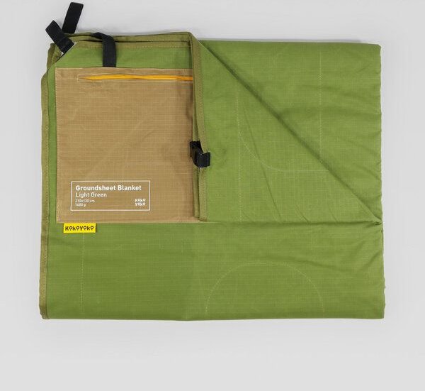 KOKOVOKO Outdoordecke GROUNDSHEET BLANKET Light Green