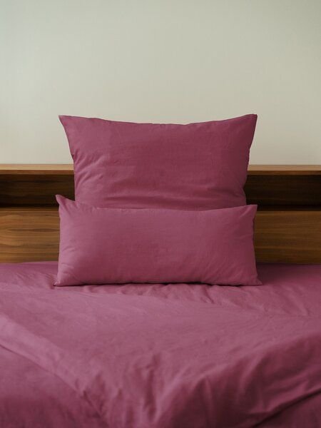 erlich textil Michel Kopfkissenbezug aus Bio-Baumwolle, Leinen Mix, made in Europe