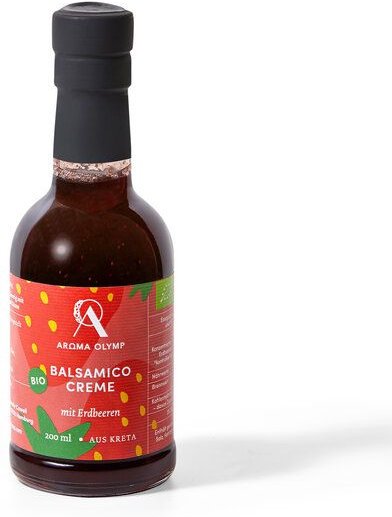 Aroma Olymp Bio Balsamico Creme mit Erdbeeren
