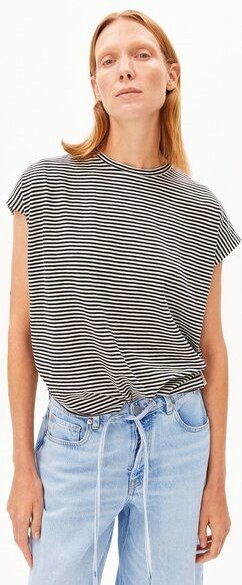 ARMEDANGELS SLUB JERSEY STRIPE Damen T-Shirt aus Bio-Baumwolle