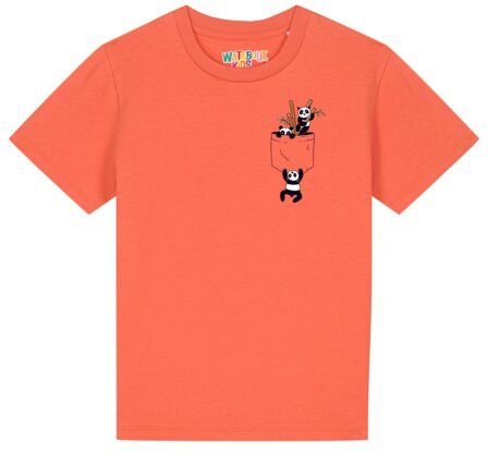 watabout.kids T-Shirt Kinder Pocket Pandas
