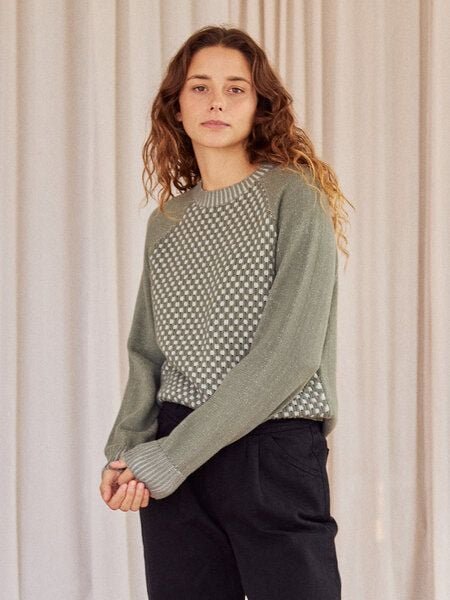 TWOTHIRDS Strickpullover Vegan "Guana Cay" aus Bio-Baumwolle