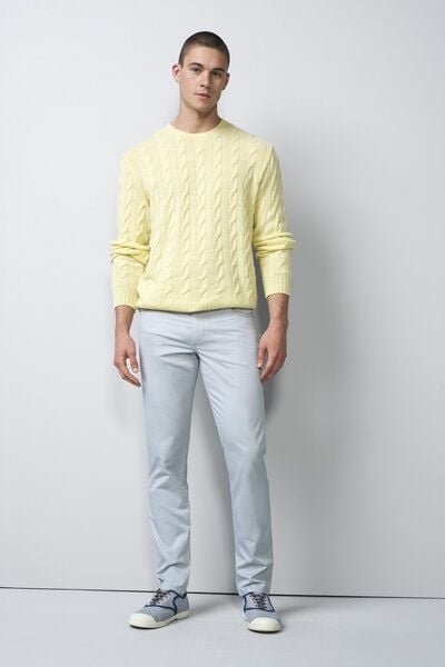 M 5 BY MEYER Five Pocket im Mikro Print