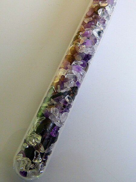 OneWorldMinerals Schutz & Befreiung - quintESSENCE Edelstein-BASIC-Stab zur Trinkwasser-Energetisierung