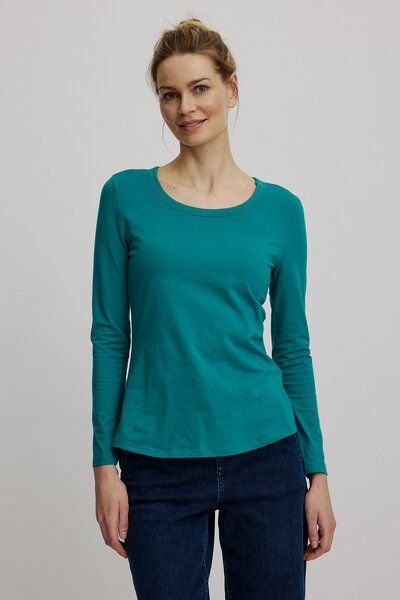 TRANQUILLO Lockeres Basis-Shirt (W25C06)