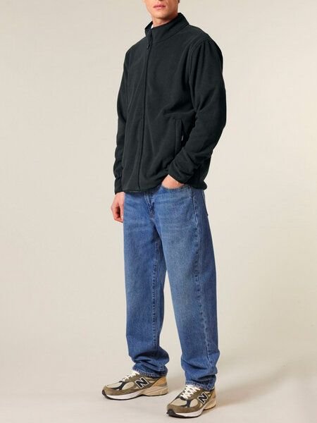 Human Family Basic Herren Fleecejacke "Clue" aus recyceltem Polyester