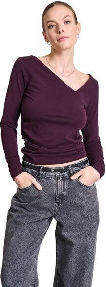 Thumbnail - JAN 'N JUNE Asymmetrisches Longsleeve CASMA cherry